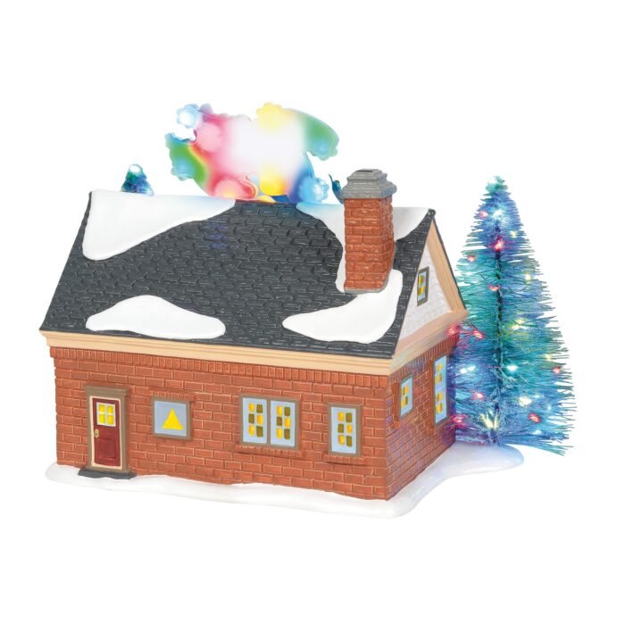 Dept 56 Snow Village Brite Lites Holiday House
