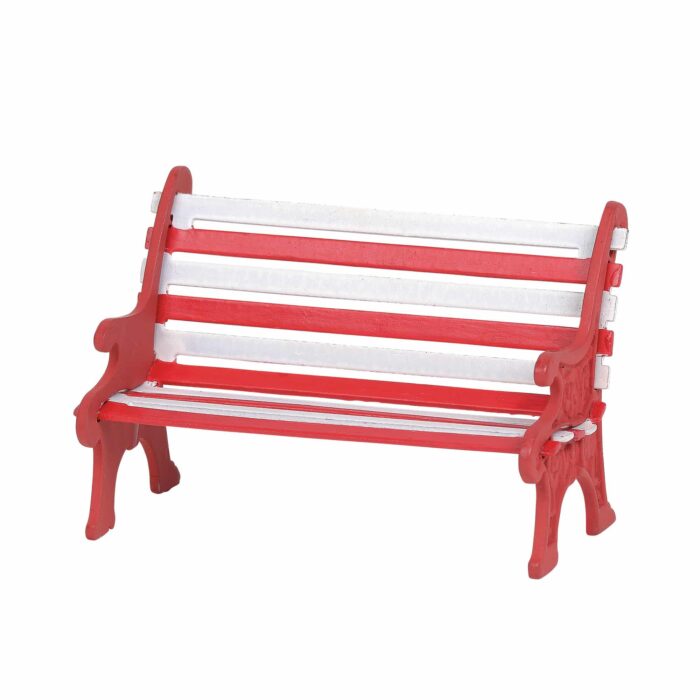 Dept 56 North Pole Holiday Bench