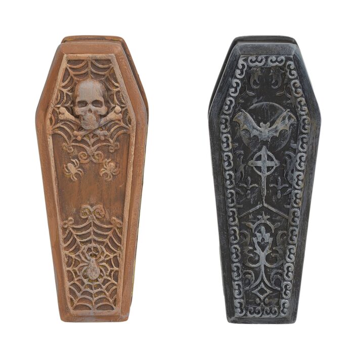 Dept 56 Snow Village Halloween Ghastly Coffins