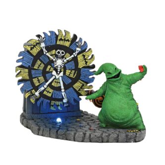 Dept. 56 Nightmare Before Christmas Oogie Boogie Gives a Spin