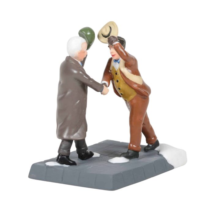 Dept 56 Christmas in the City Tip O the Hats Retired