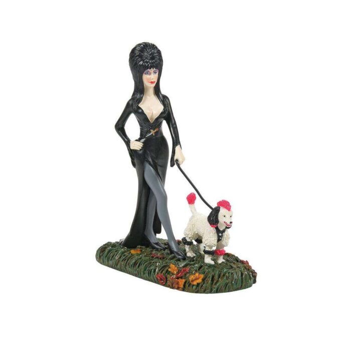 Dept 56 Halloween Village Elvira Walking Gonk