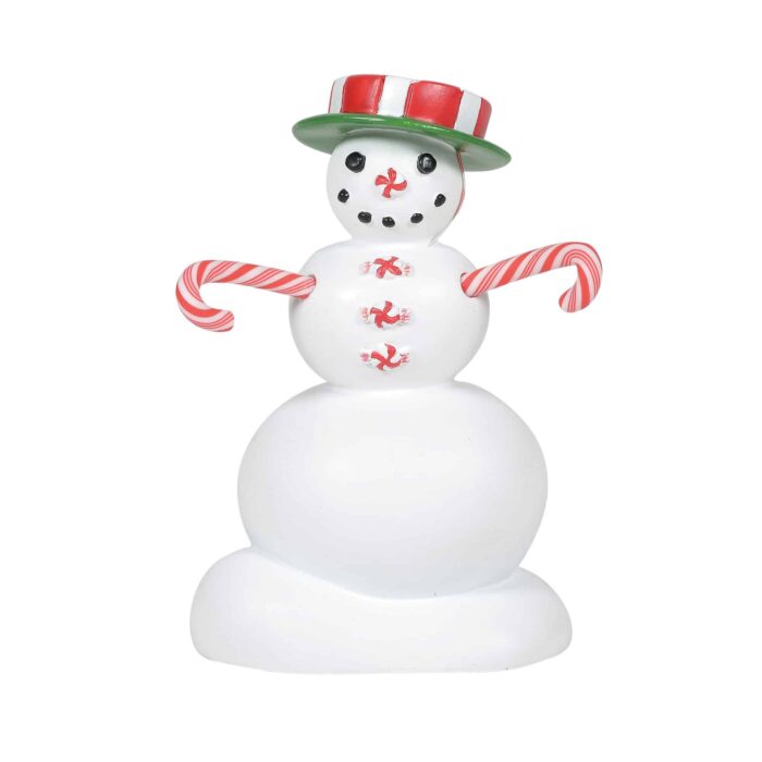 Dept 56 North Pole Peppermint Snowman