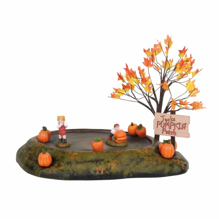 Dept 56 Snow Village Harvest Animated Pumpkin Patch