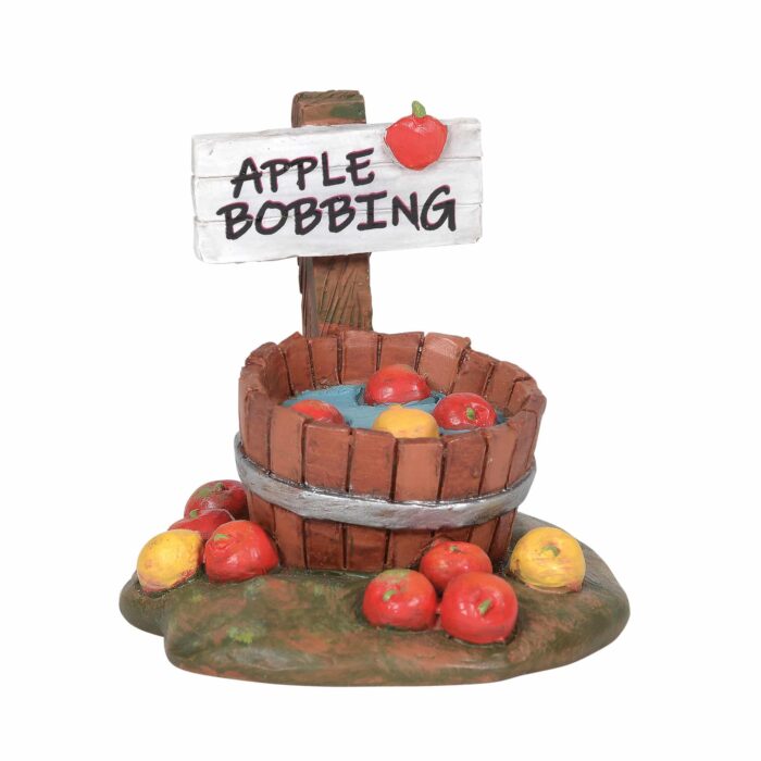 Dept 56 Snow Village Harvest Bobbing for Apples