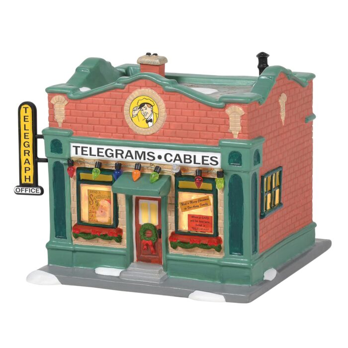 Dept 56 a Christmas Story Hohman Telegraph Office