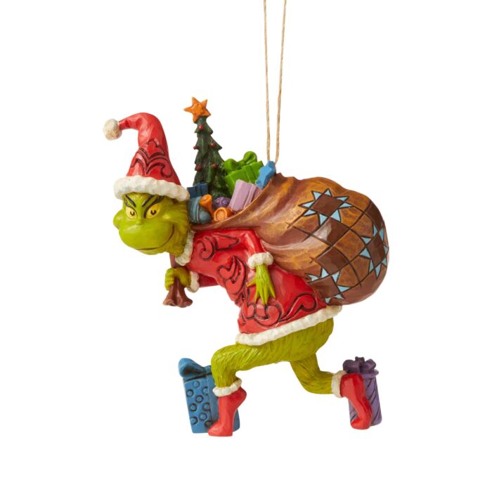 Jim Shore the Grinch Tiptoeing Ornament