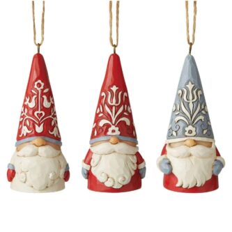 Nordic Mini Gnome Ornaments Jim shore