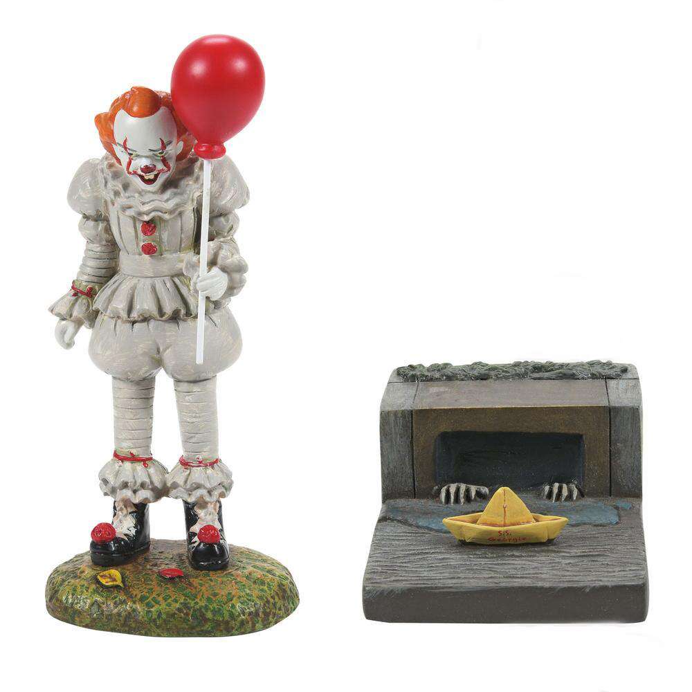 Dept 56 Halloween Village It  the Ss Georgie Set of 2