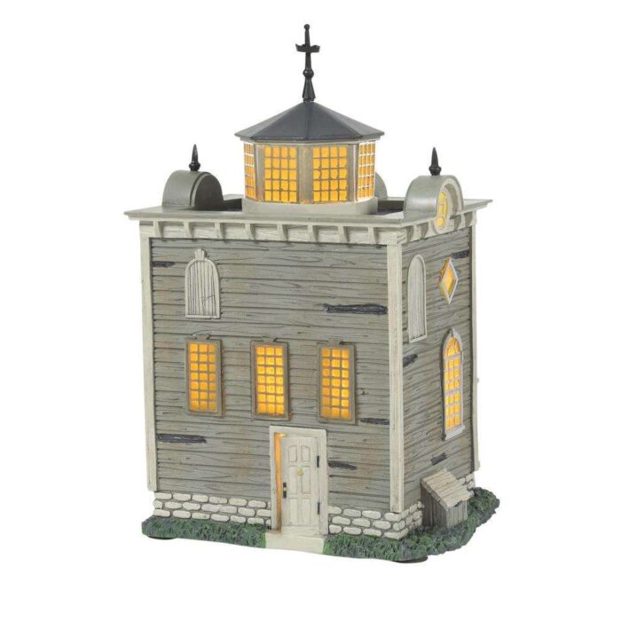 Dept 56 Halloween Village Addams Family Uncle Festers House