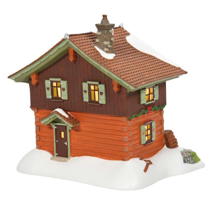 Dept 56 Alpine Village Opas Cabin Retired