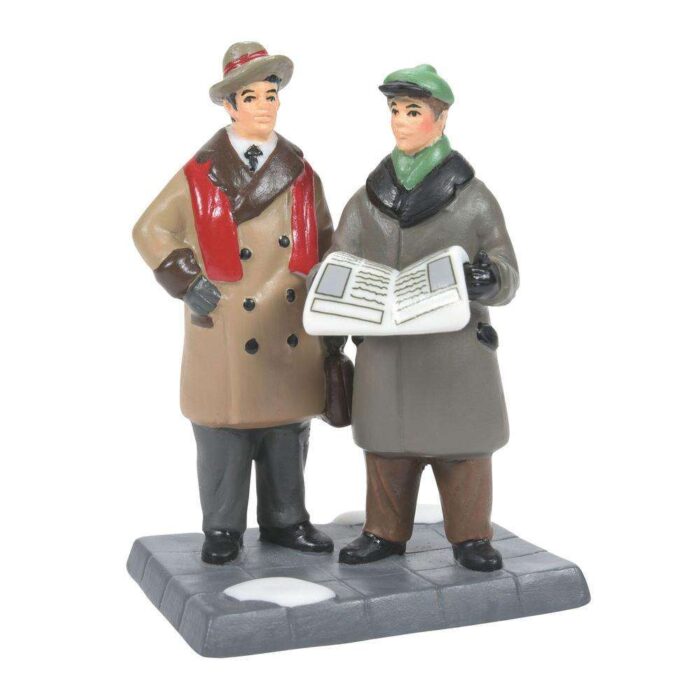 Dept 56 Christmas in the City Breaking News