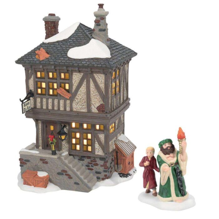 Dept 56 Dickens Village Visiting the Miners Home
