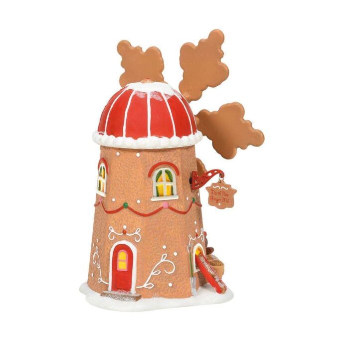 Dept 56 North Pole Gingerbread Cookie Mill