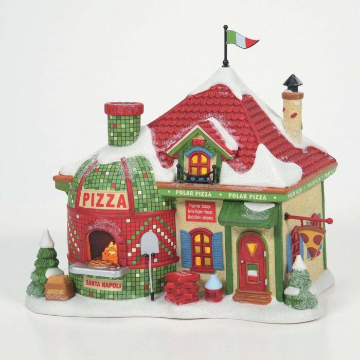 Dept 56 North Pole Series North Pole Polar Pizza