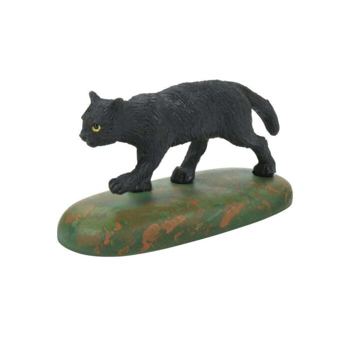 Dept 56 Halloween Village a Clowder of Black Cats