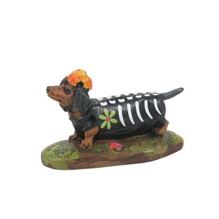 Dept 56 Day of the Dead Decorated Dogs