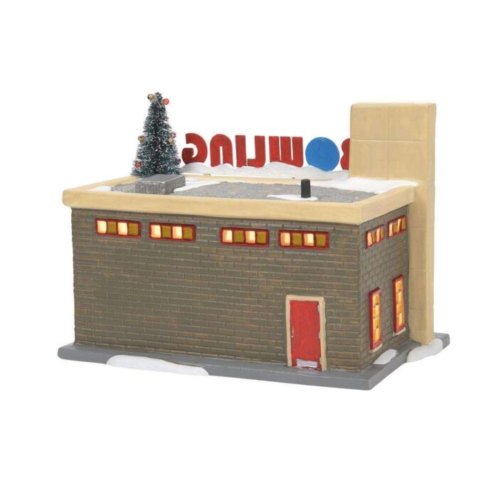 Dept 56 a Christmas Story Village Hohman Lanes Bowling