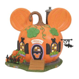 Dept. 56 Disney Halloween Village Mickey's Pumpkintown House