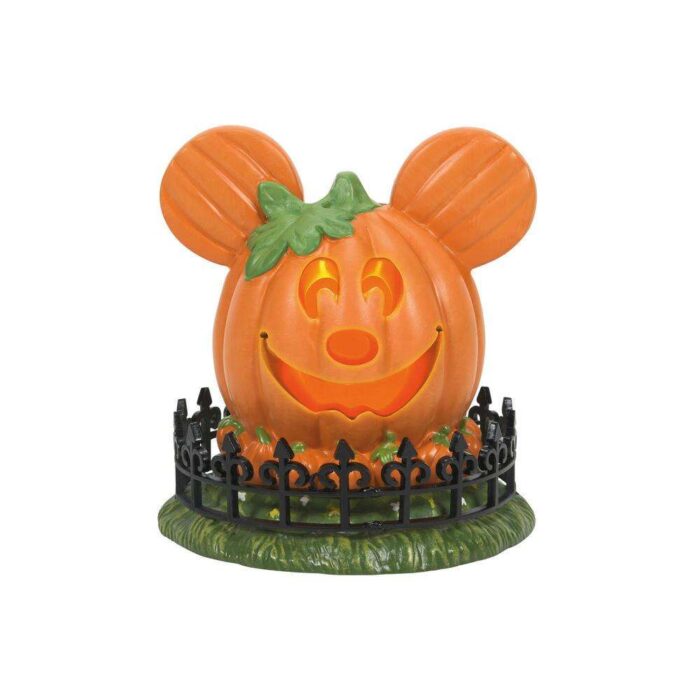 Dept. 56 Disney Halloween Village Mickey's Town Center Pumpkin