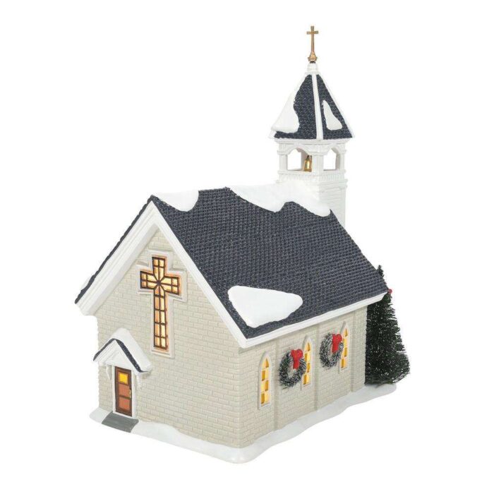 Pleasant View Church Snow Village Dept 56