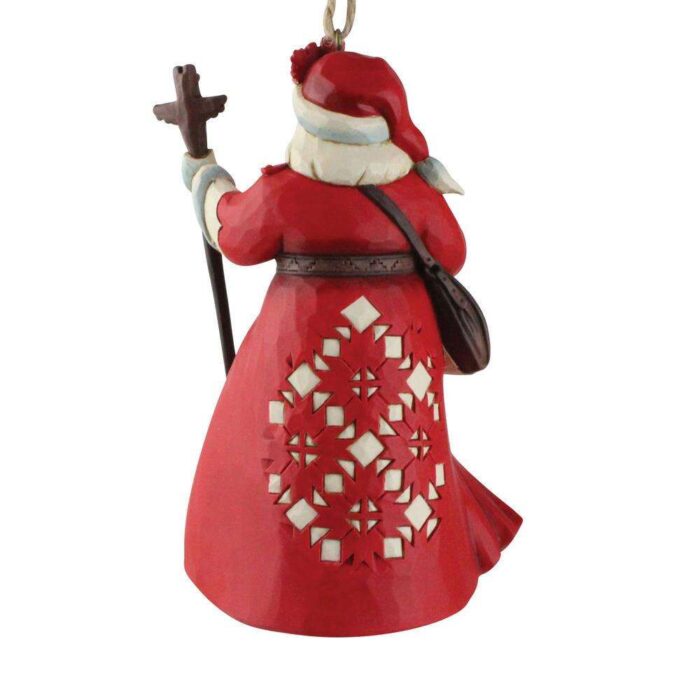 Jim Shore Canadian Santa Ornament