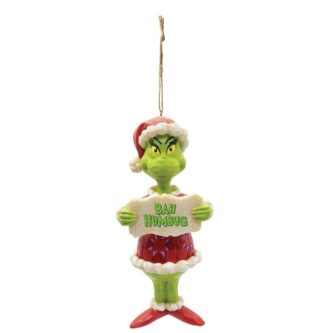 Jim Shore Grinch Bah Humbug Ornament