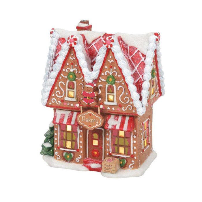 Dept 56 North Pole Series Gingerbread Bakery New 2022