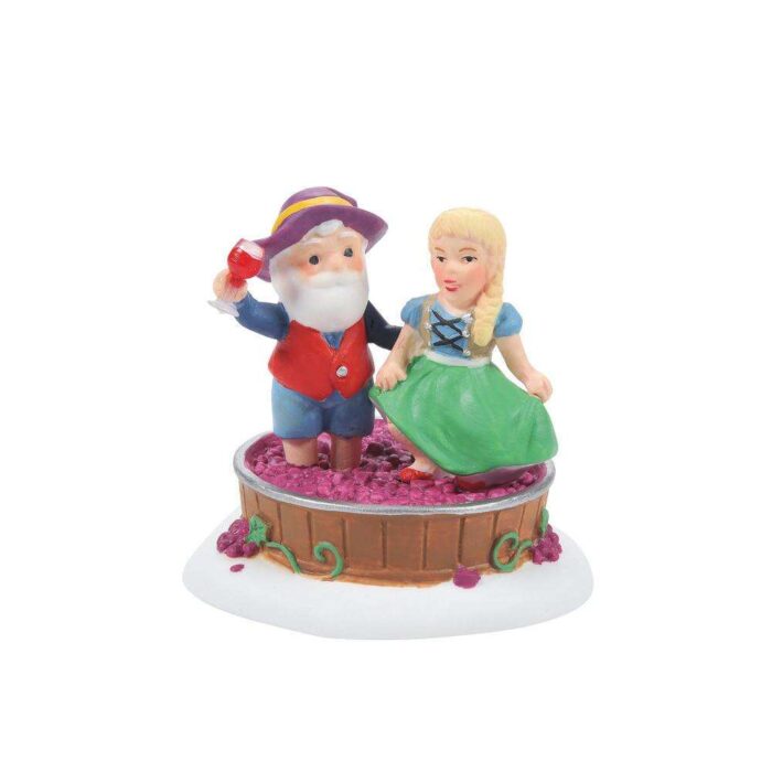 Dept. 56 North Pole Series Great Grape Stomping New 2022