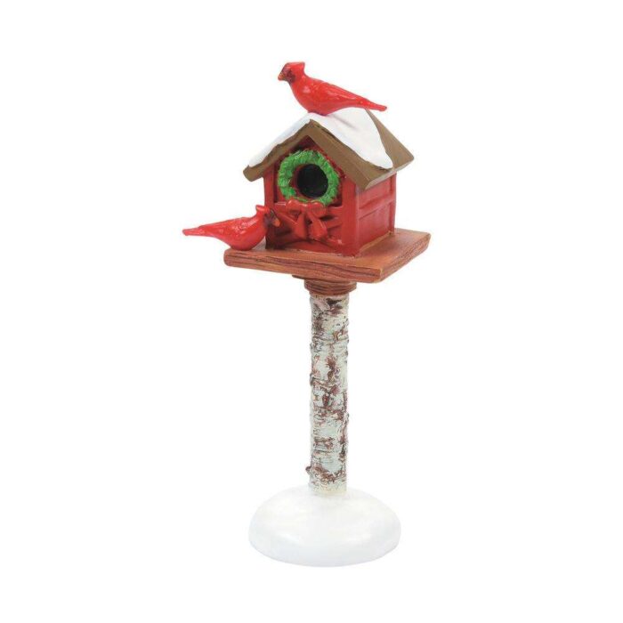 Dept 56 Village Cardinal Christmas Bird Feeder