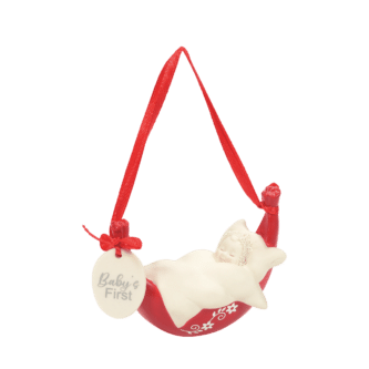 Snowbabies Rock-A-Bye Baby Baby's 1st Ornament