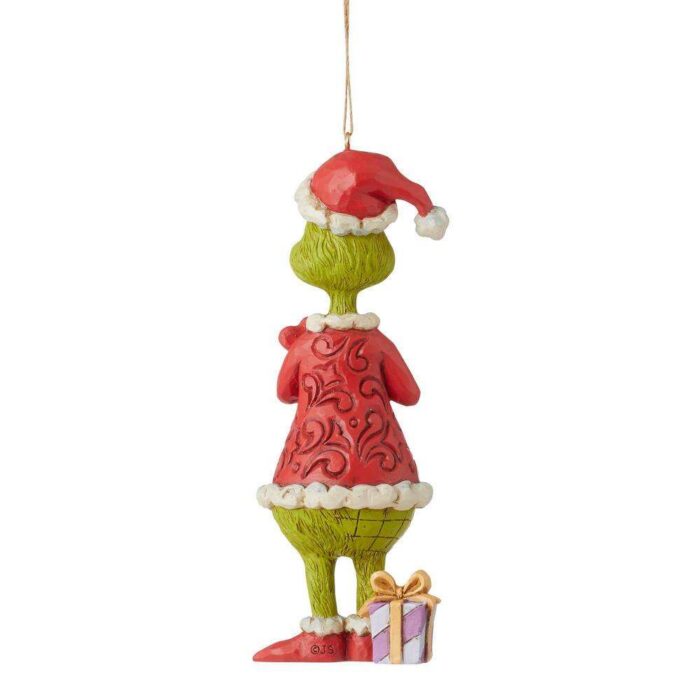 Back Grinch with Large Heart Ornament Grinch by Jim Shore