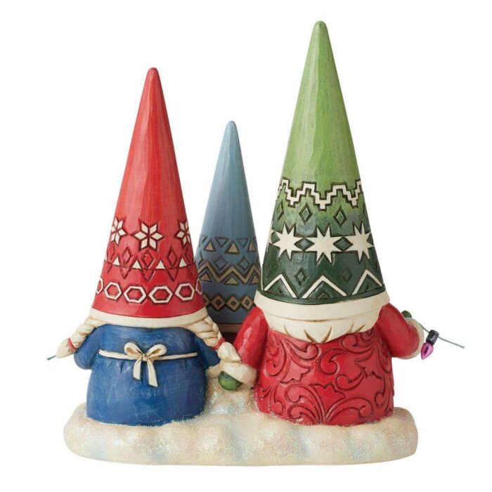 Back Christmas Gnome Family by Jim Shore