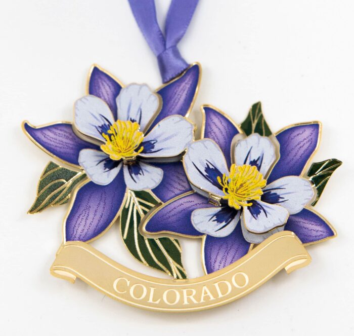 Colorado Columbine Ornament