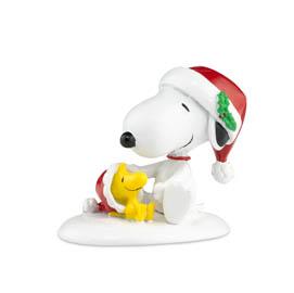 Dept. 56 Peanuts Happy Holidays Snoopy and Woodstock