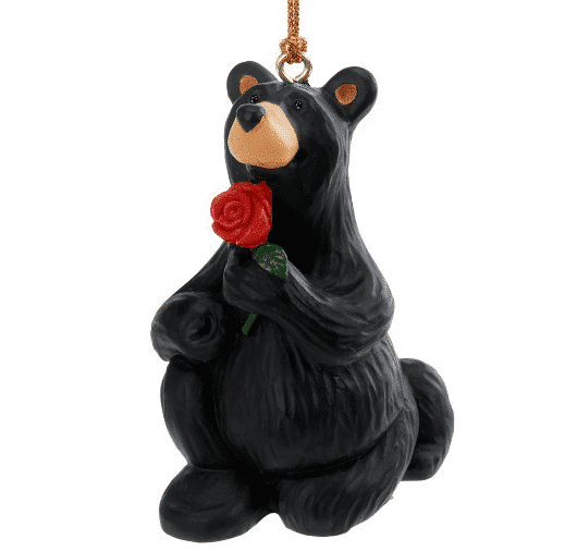 Bearfoot Bear Will You Ornament