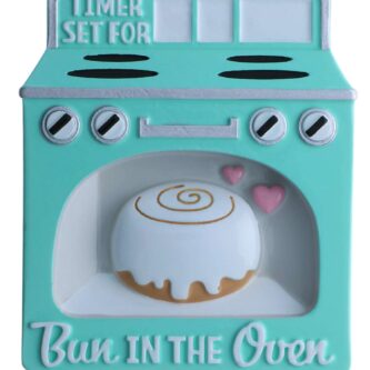 Bun In The Oven Ornament Personalized