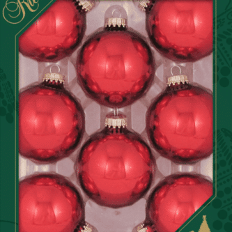 Christmas Red Ball Ornaments