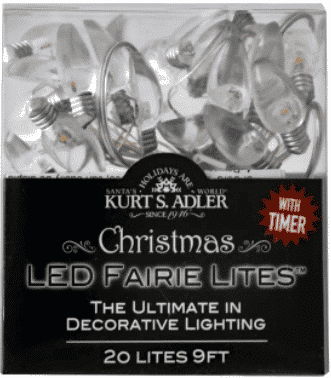 Clear Multicolor or Clear Led Fairy Lights