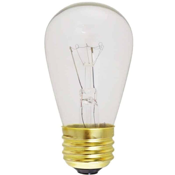 S14 Transparent Bistro Replacement Bulbs