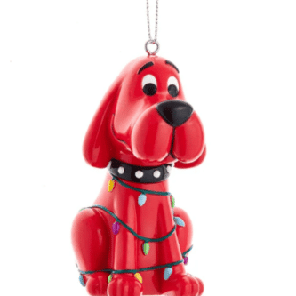 Clifford The Big Red Dog™ Wrapped In Lights Ornament