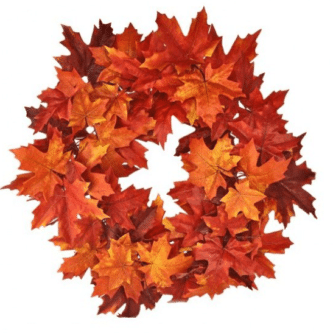 Deluxe Maple Leaf Wreath