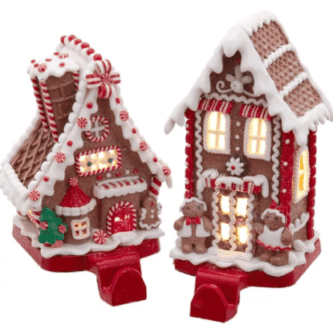 Gingerbread House Stocking Hangers