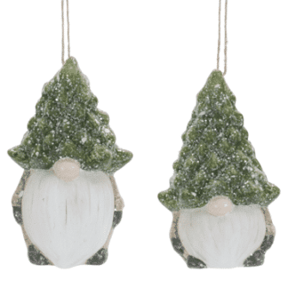 Gnome Ornaments Tree Hat Sparkle