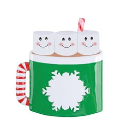 Hot Cocoa Marshmallow Mug Family Ornaments Click for More Sizes