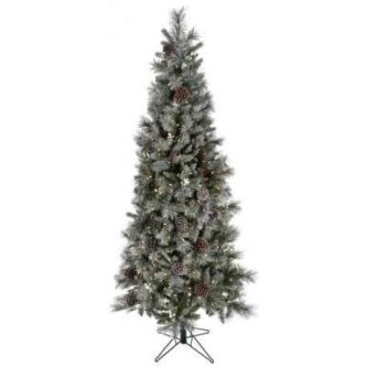 Glistening Pine Pre-Lit Christmas Tree