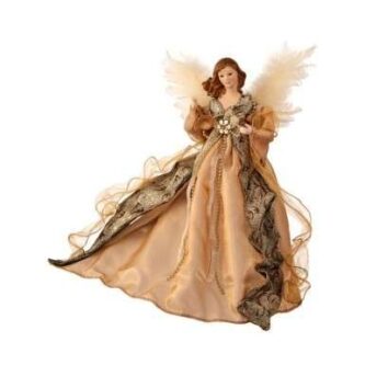 Gilded Glory Angel Figurine