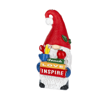 Teach Love Inspire Gnome Teacher Ornament