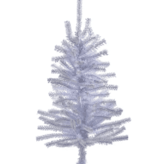 Mini Silver Tinsel Tree