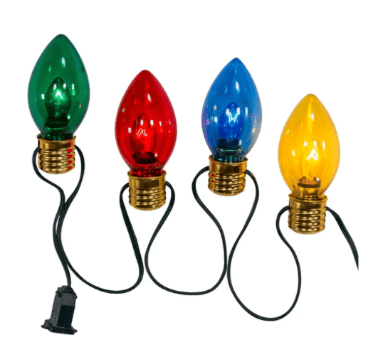 Multi Colored Giant C7 Light Set